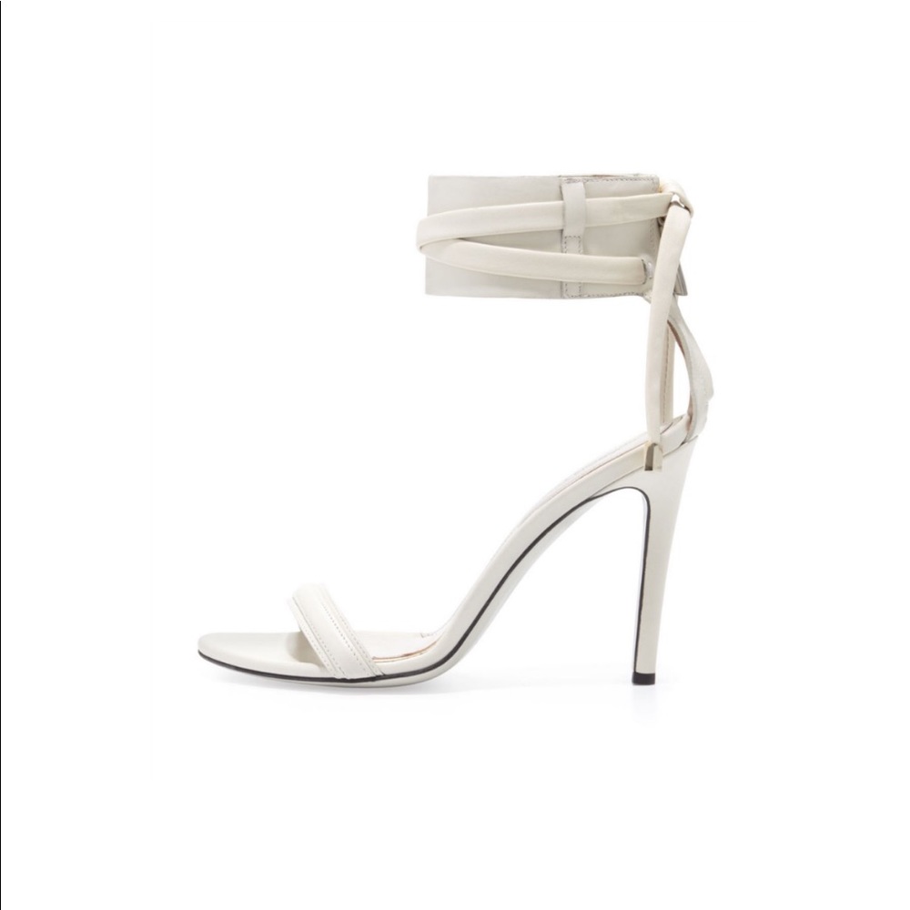 ✨JASON WU✨Leather Ankle Strap Sandals - Picture 6 of 13